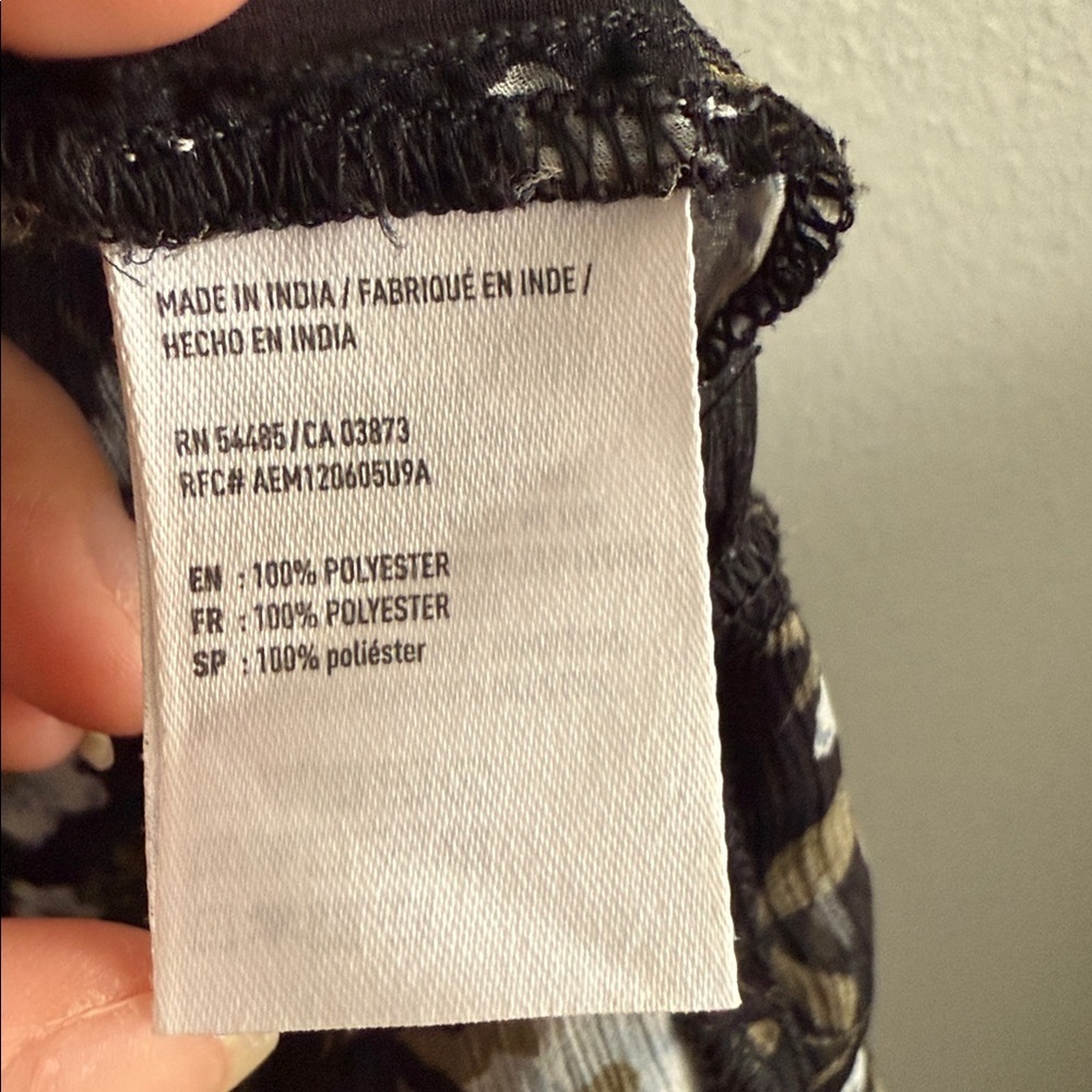 American Eagle Floral Sheer Cardigan | XS/S Boho Kimono - Picture 8 of 8